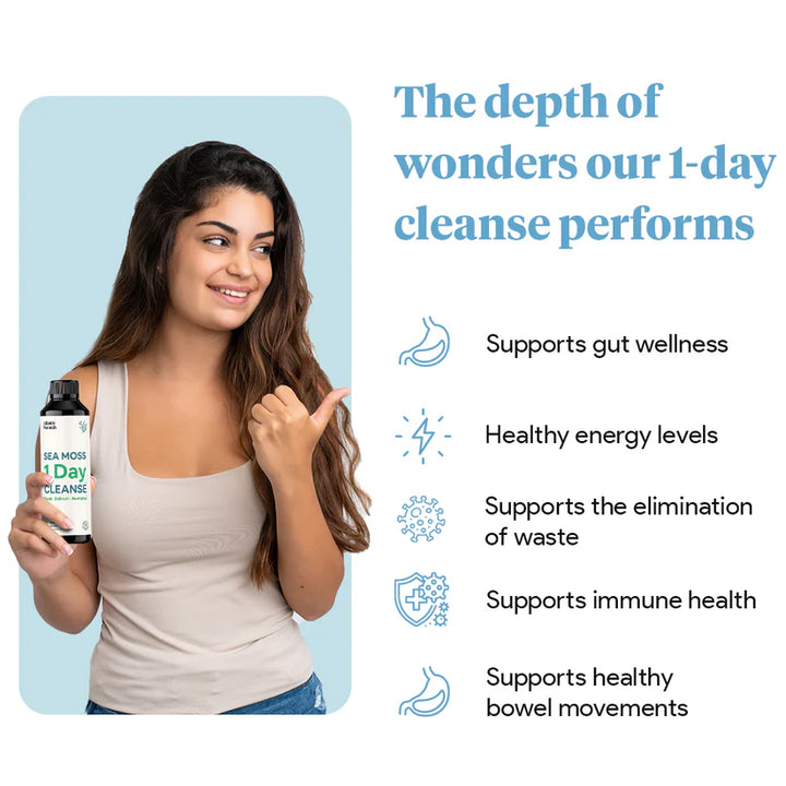 Sea Moss 1 Day Cleanse | Lemon Flavor
