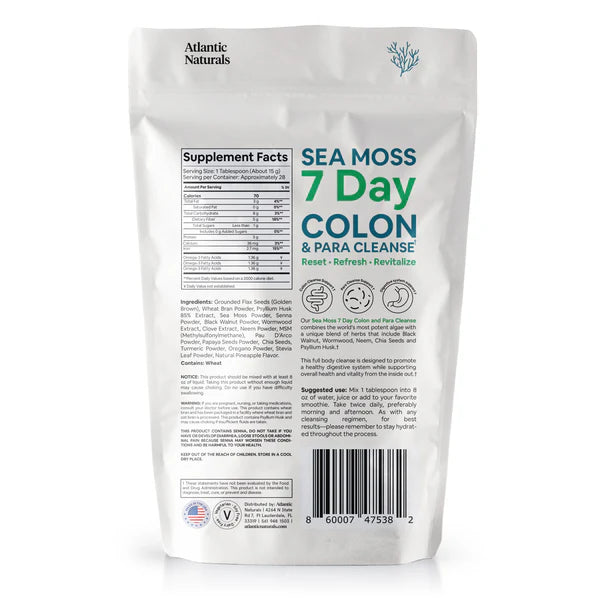 Sea Moss 7 Day Colon & Parasite Cleanse