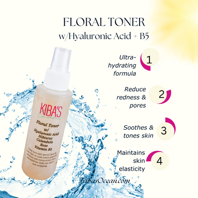 Rose Floral Toner w/ Hyaluronic Acid + B5