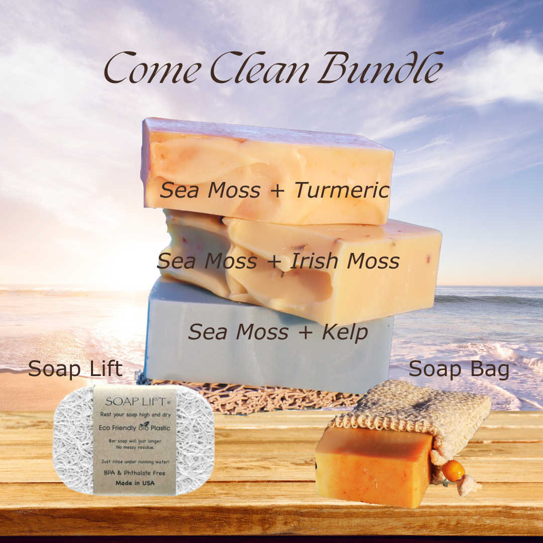 Sea Moss + Turmeric Soap