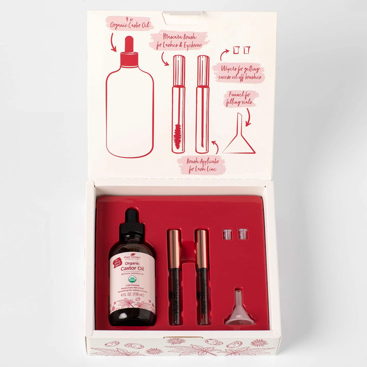 Organic Castor Oil Brow & Lash Set